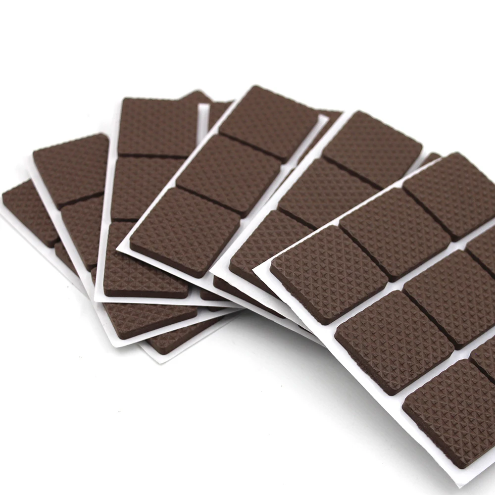 Quanjia Gridded EVA Self-Adhesive Rubber Bumper Pad For Furniture/Anti-Slip Rubber Foot Pads/EVA Noise Dampening Buffer Pad