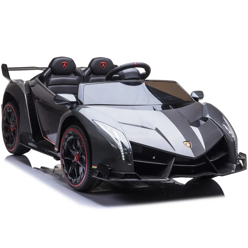 Новые лицензированные Lamborghini машинка для ездоков детский игрушечный автомобиль 2 местный Электрический ездить