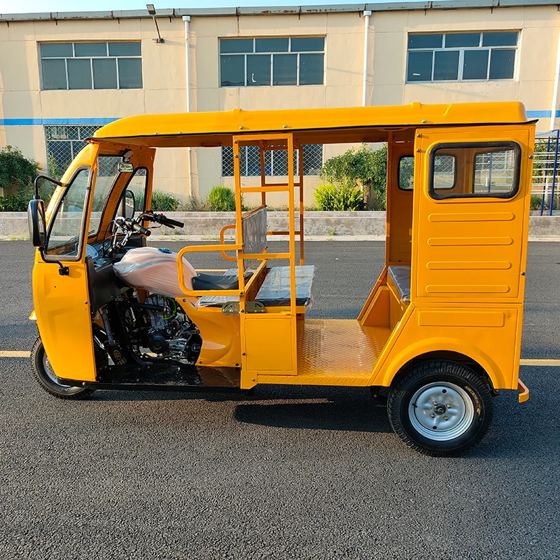 200cc Gasoline Passenger Tricycle New Self-Unloading Three-Wheeled Motorcycle with Core Motor Component