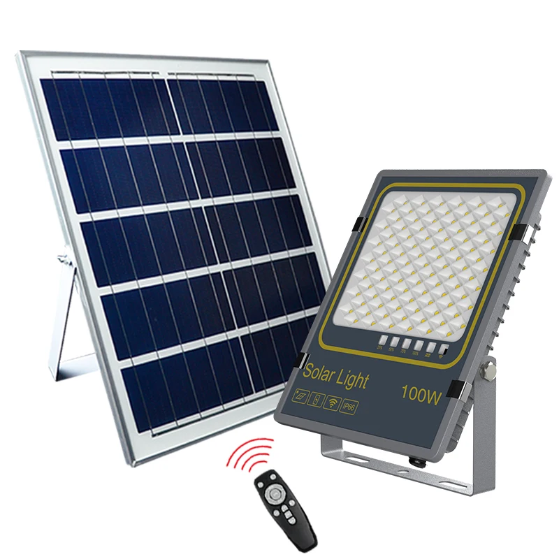 USA Super Bright Pole Smart Warm Building Jortan Street Bloom Case Stadum Plastic Australia Wall LED Solar Flood Lights