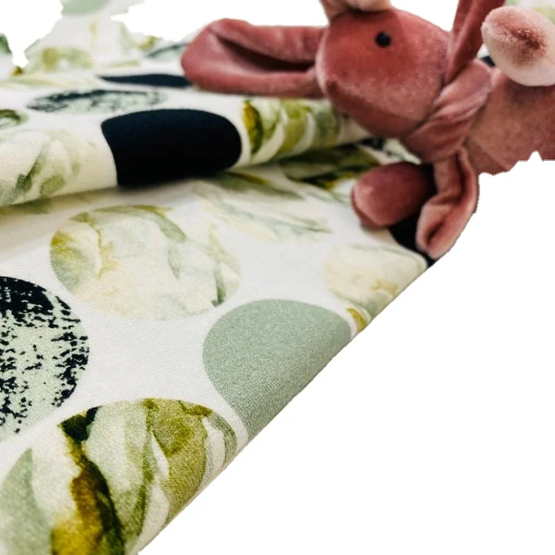 custom fabric printing cotton terry knit fabric for cotton sweater