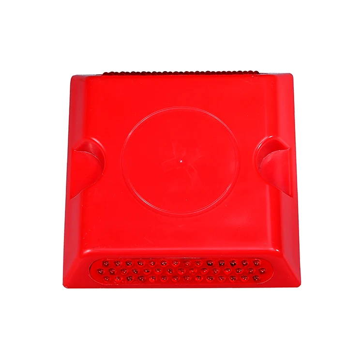 White Reflective ABS Road Stud Cat Eye Plastic Pavement Marker for Highway Safety Waterproof IP66 for Road Traffic Safety