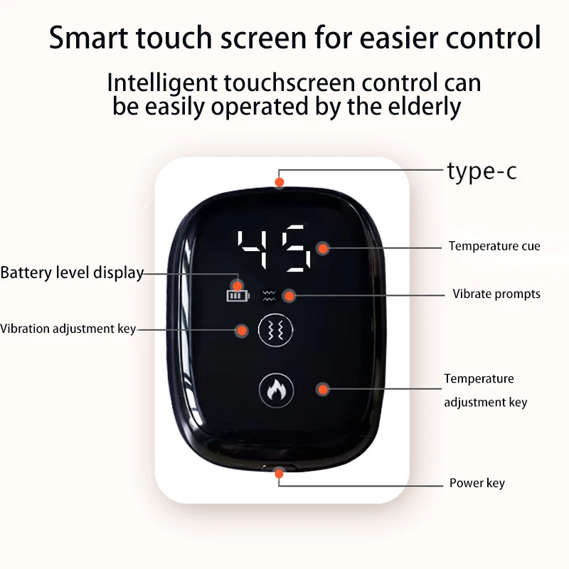 2023 New Price Electric Warm Heat Therapy Knee Wrap Pad Massager Support Brace Arthritis For Knee Joint Massage Heat Knee Pad