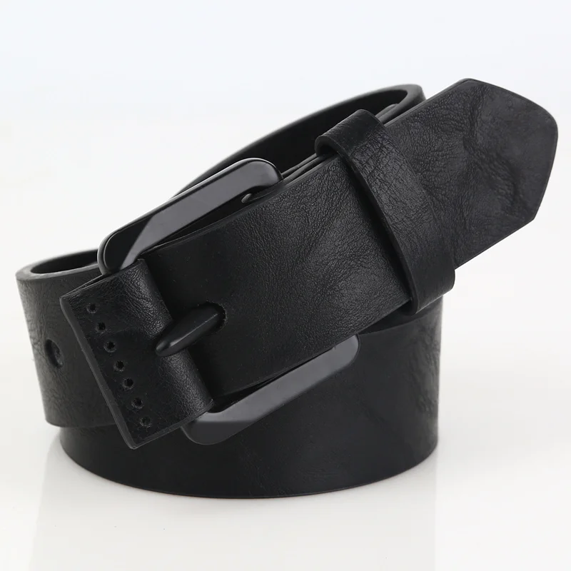 Luxury fashion designer ladies girls womens pu belts with pin buckle
