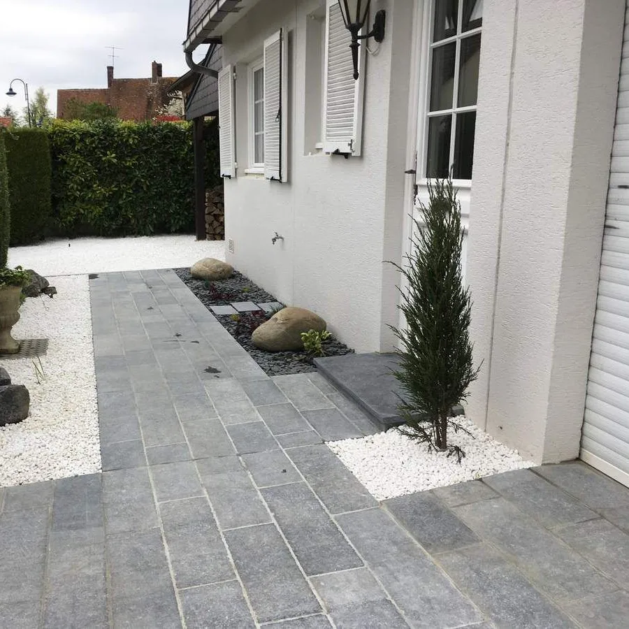 Marble Paver Vietnam Gothic Blue Stone (Blue Limestone) Darkblue Natural Tiles Construction Paver Gothic Paving