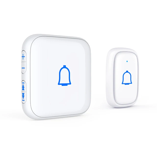 Fast Dispatch 1000 Feet Range 56 Ring Tone Wireless Waterproof Dong Deng Door Bell Chime For Home