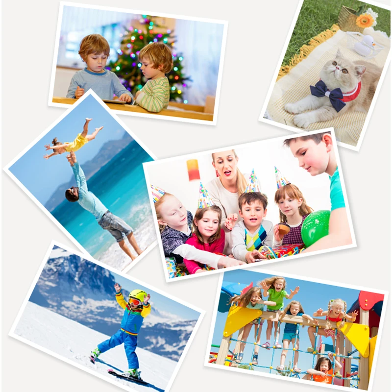 Wholesale 115g 115g 135g 160g 180g 200g A4 Size Inkjet High Glossy Photo Paper 180GSM for Inkjet Printers Printing Photos