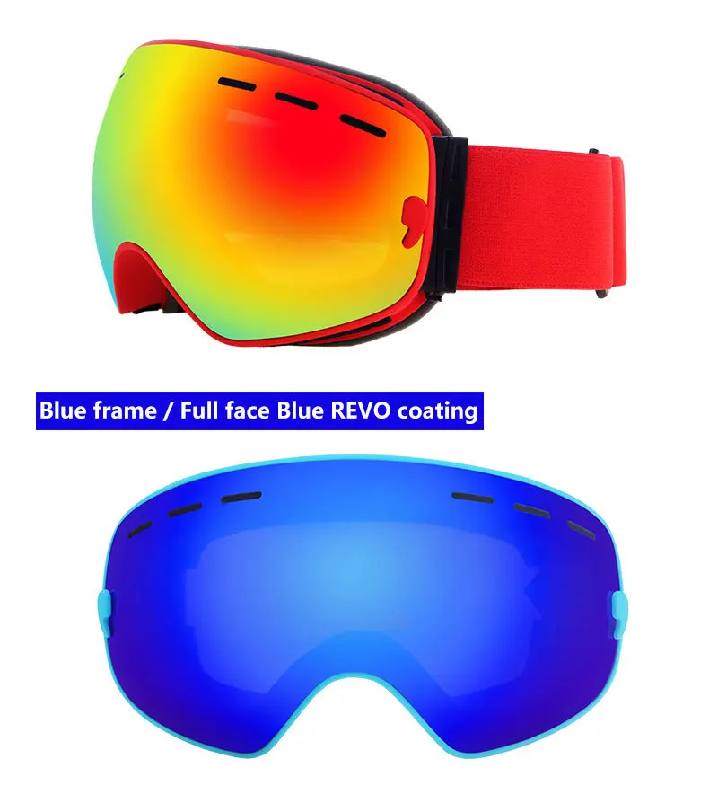 talos  Outdoor double-layer anti - fog anti - sand sports glasses men and women skiing goggles