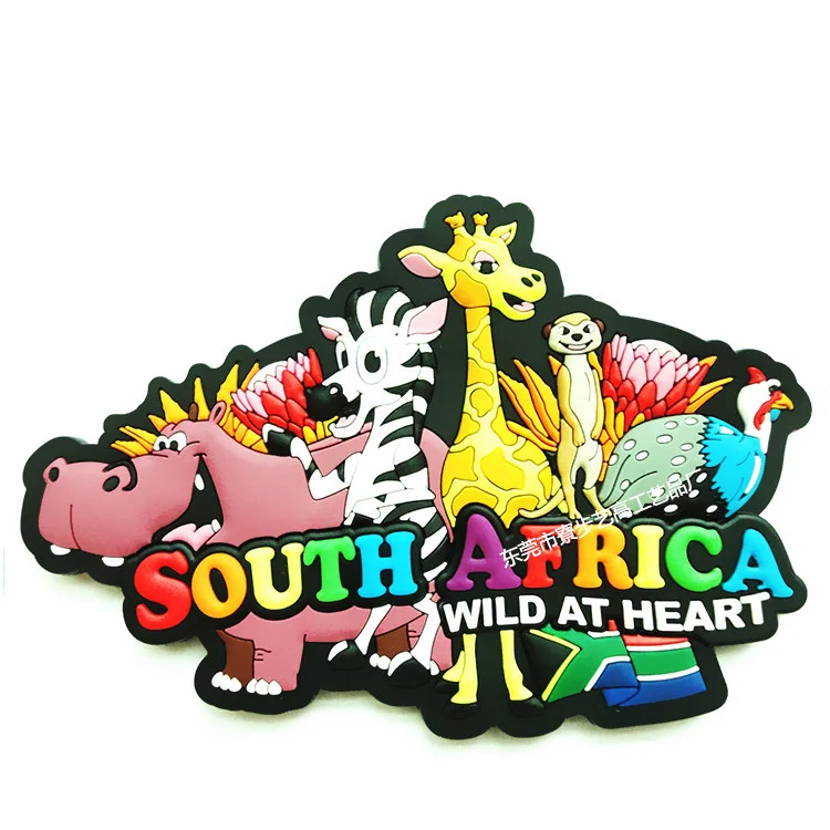 Factory custom Soft PVC cute promotion gift / plastic fridge magnet for giveawy gifts