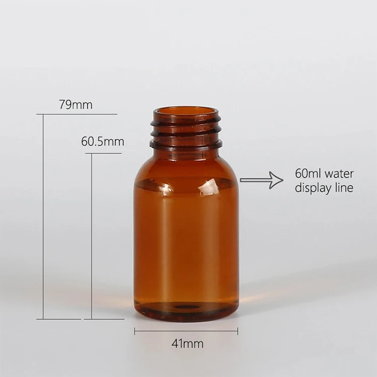 High Quality Medicinal Amber Glass Bottles And Jars With DIN 28mm Caps