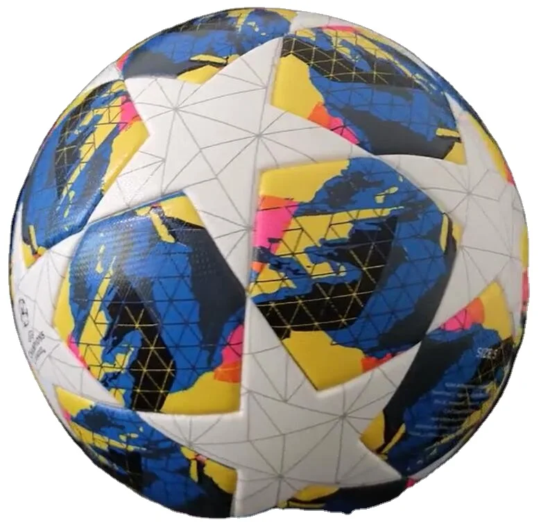 High Quality Anti-Slip Soft PU Leather Official game  stadium Soccer Football Ball