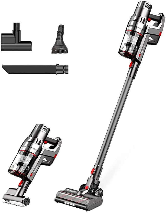 
Proscenic P11 Cordless Cleaner, Stick Handheld Vacuum, 25000pa Powerful Motor Touch Screen,Removable Battery, 3 Adjustable Modes 