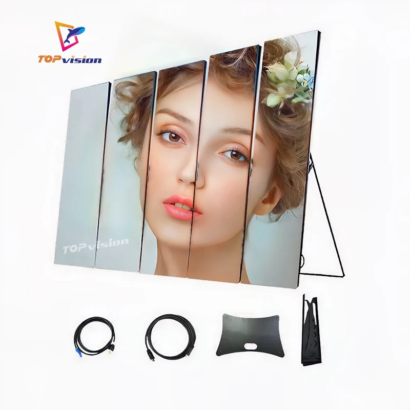 TOPvision Hot Sale Outdoor High Definition Wifi Usb Commercial Advertising Player Digital Signage Poster Screen
