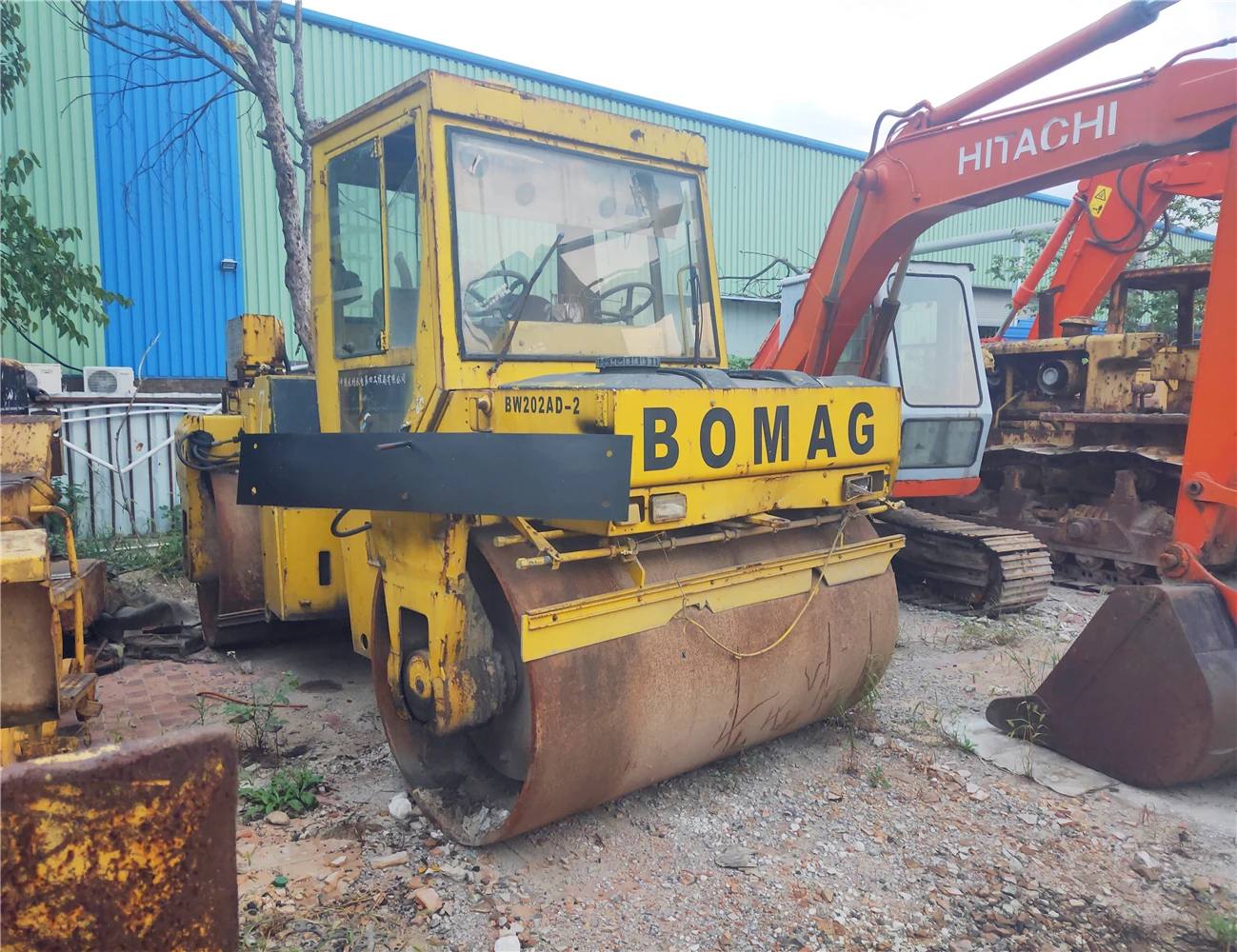  Б/у секундной стрелки Bomag внедорожник ролика BW202 BW217D-2 BW219DH-3 BW226DH-4 для продажи с хорошей производительностью и в хорошем