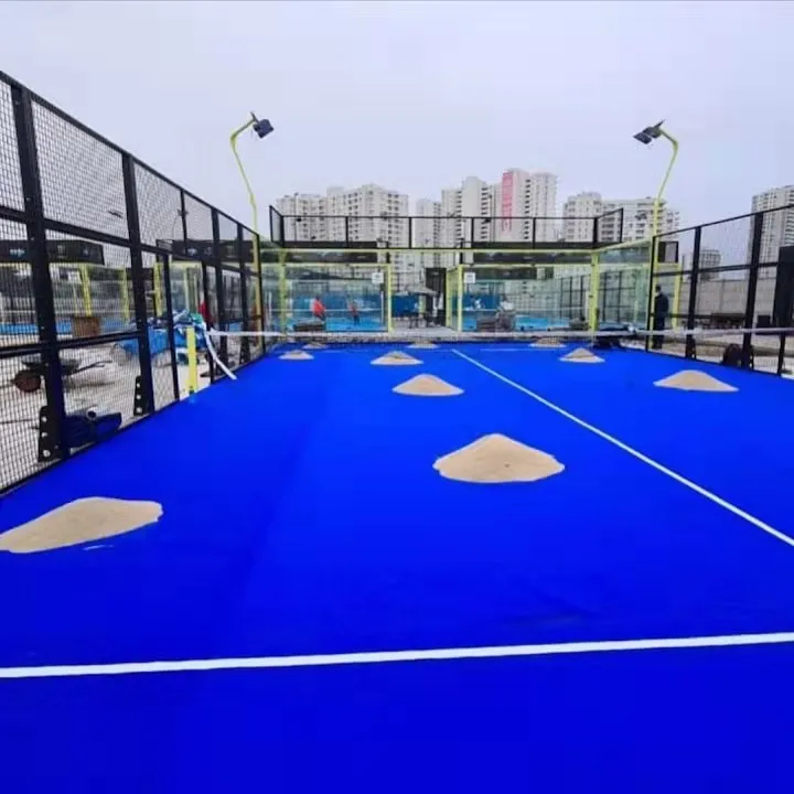 Новый дизайн панорамной теннисной площадки