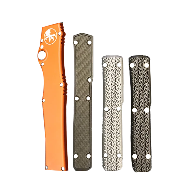 Microtechknife microteches otf haloing ultratech knife handle scale for outdoor camping