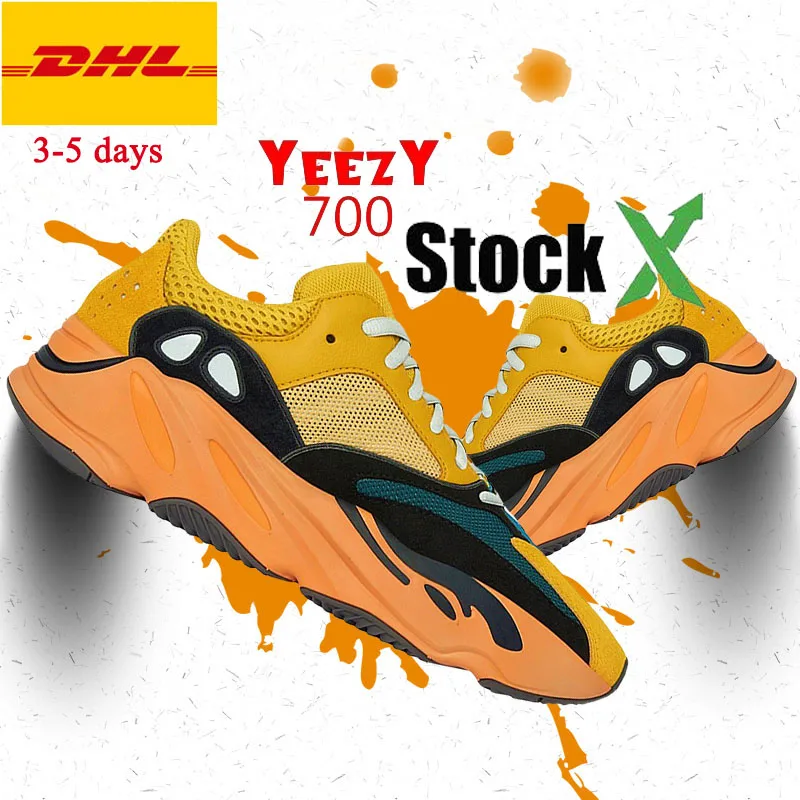  Оригинальный Роскошный 1:1 качество сечением для кроссовок Yeezy 700 v1Sun Putian производитель мужские США оптовая продажа; Повседневная женская