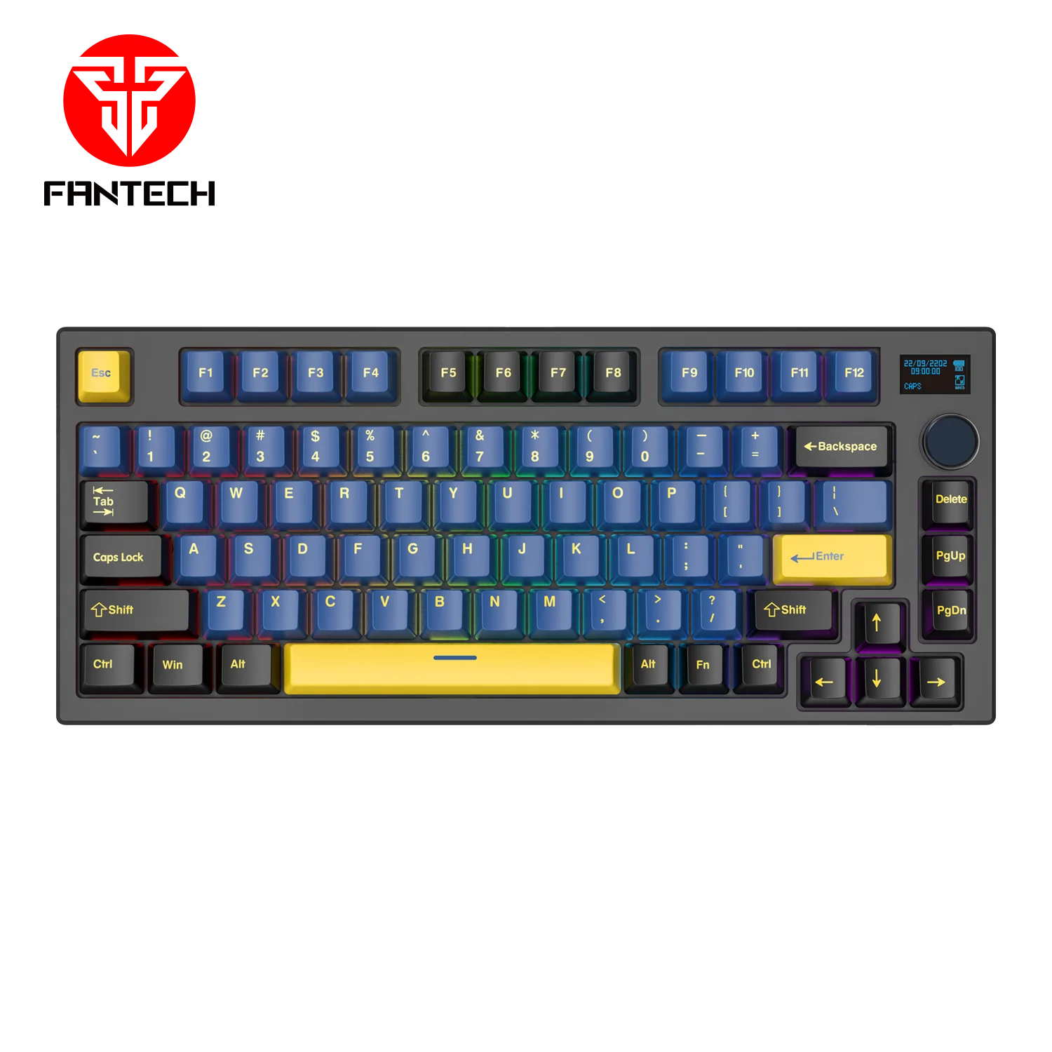 FANTECH MK910 MAXFIT81 Grand Cobalt Version Wireless Gaming Mechanical Keyboard Ultimate Performance