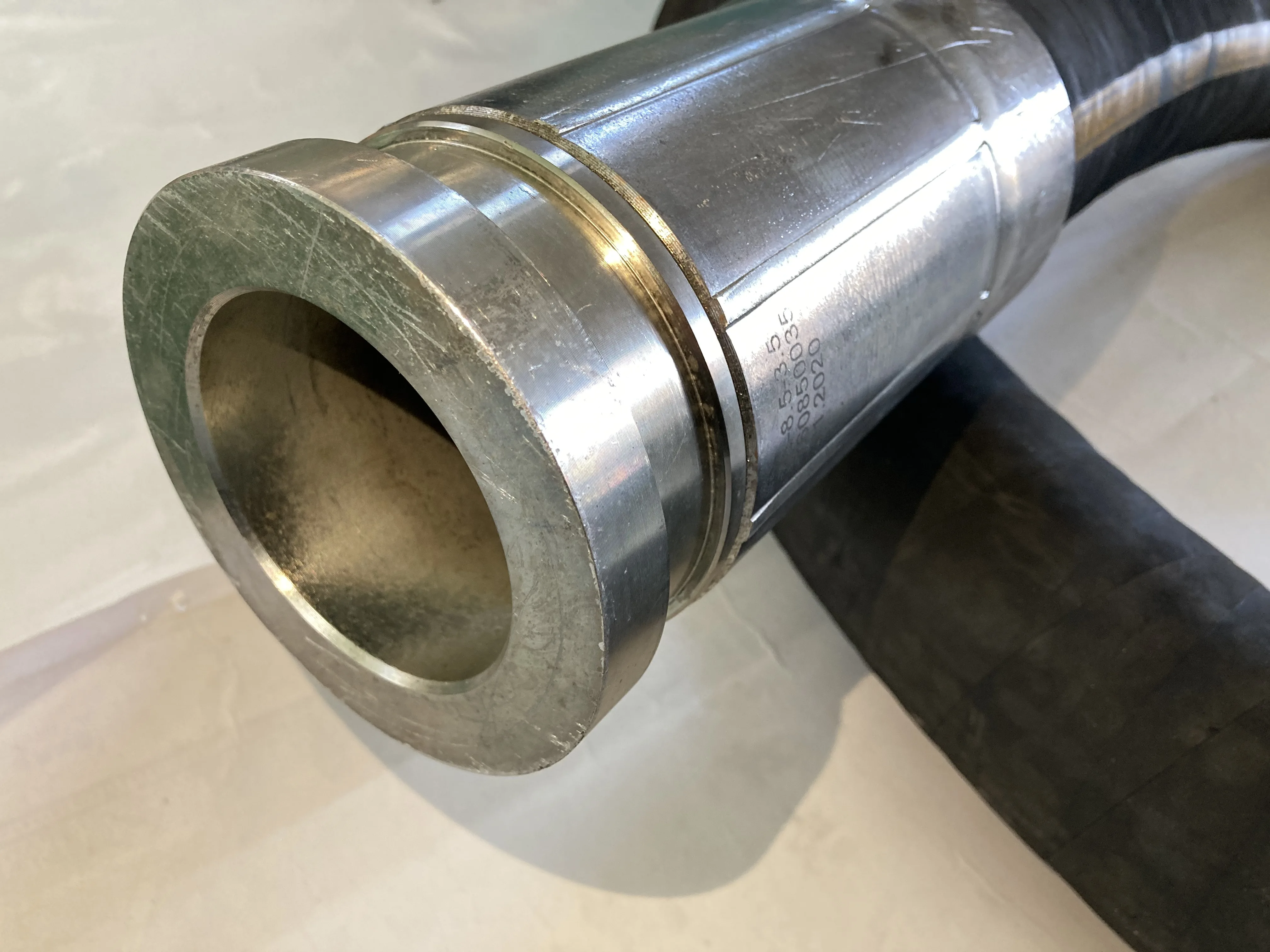 Customized rubber hose reducer pipe for concrete pump