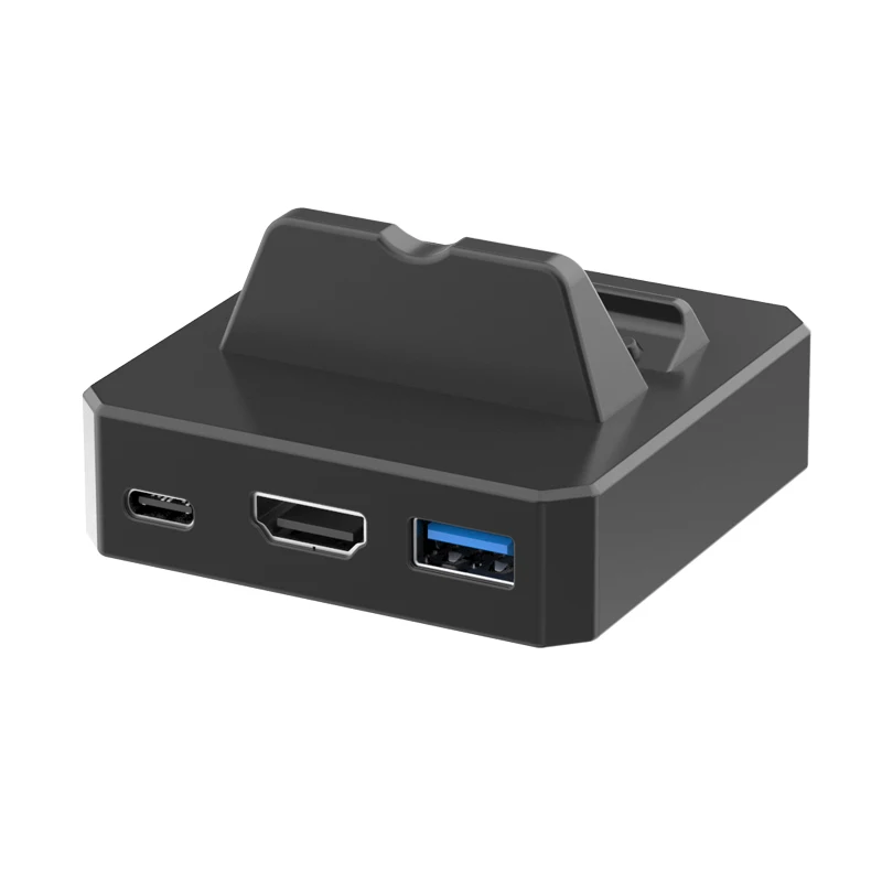 4K/1080P дорожный адаптер для телевизора Портативная подставка для зарядки док-станция для телевизора для коммутатора/коммутатора OLED модель с дополнительным USB-портом 3,0