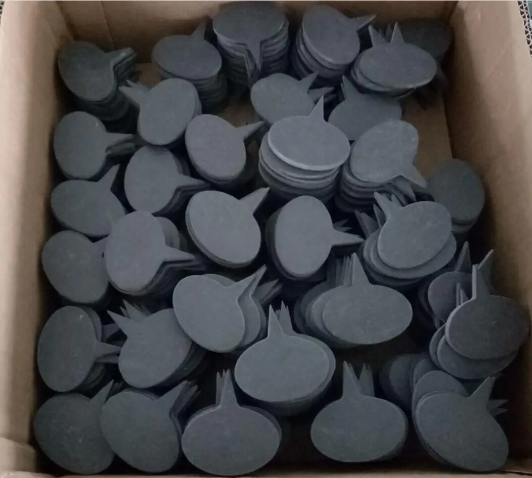 New high-end dining slate cheese marker ETIQUETA DE QUESO DE ROCA PIZARRA