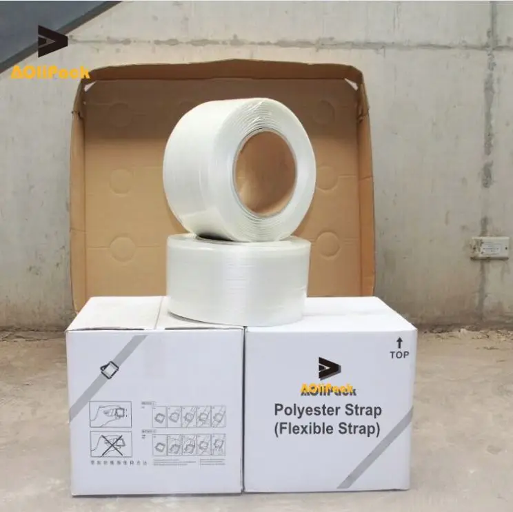 Heavy Loading Polyester Strap Packing For Life Raft Safety Transportation