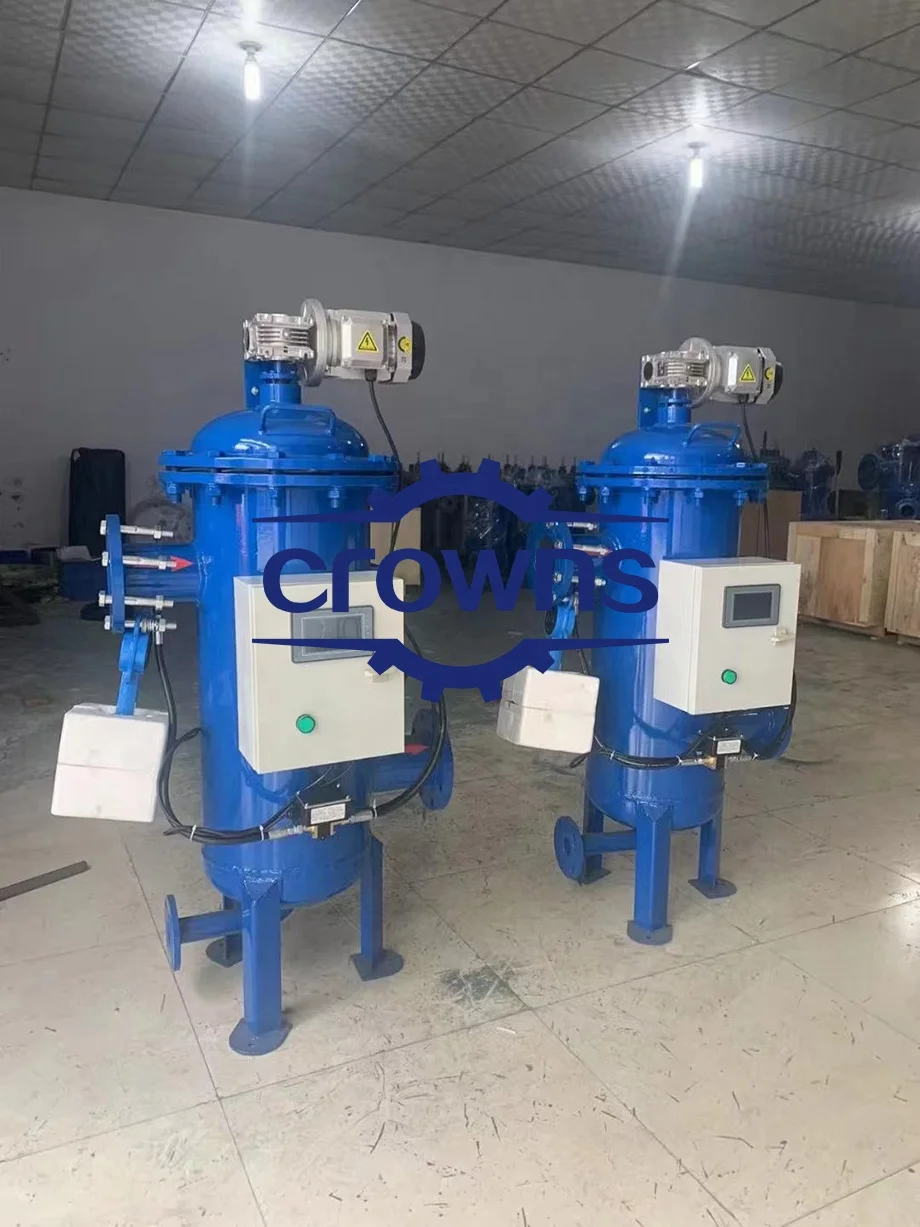 Industrial Filtration Equipment  Automatic Self-Cleaning Filter Brushway Technology to Remove 100 Micron to 2000 Micron Solid