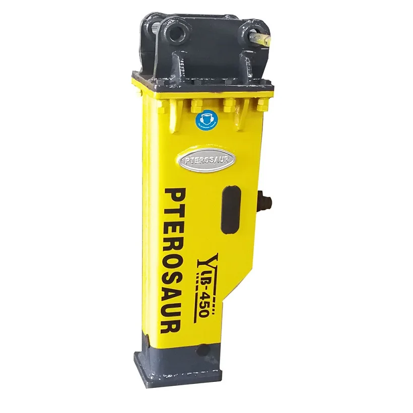 Post Pounder Excavator Pile Hammer Post Driver Easy Post Fence and Sign Pile Installation 434 F2 Hydraulic Jack Hammer