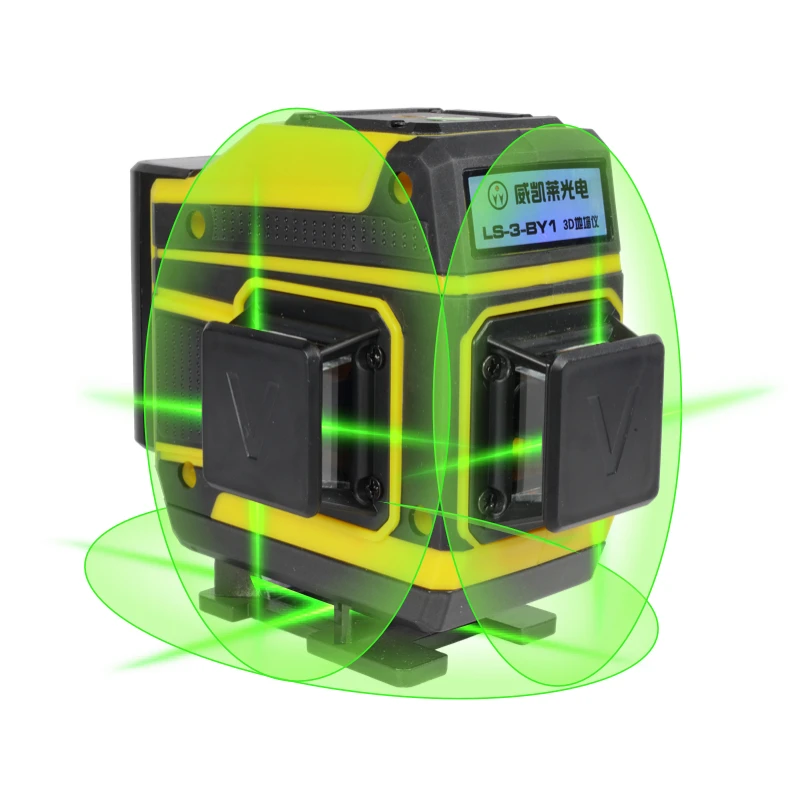 
360 Rotary 12 lines green with factory prices self leveling floor 3D laser level 