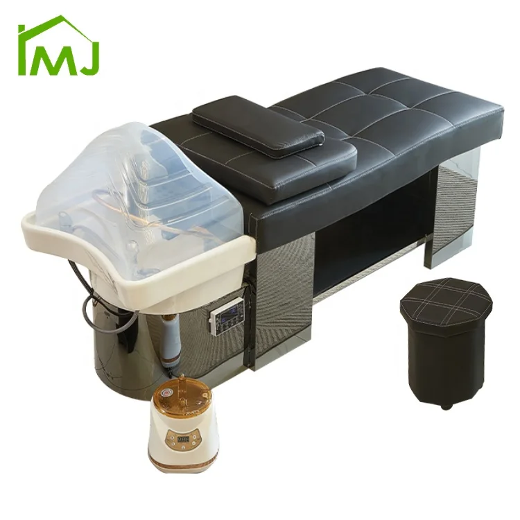 Custom beauty Salon hair wash thai massage table head spa Shampoo Bed