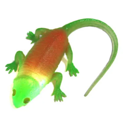 Simulation Lizards Toys Mini Rubber Lizard Set Food Grade Material TPR Super Stretchy
