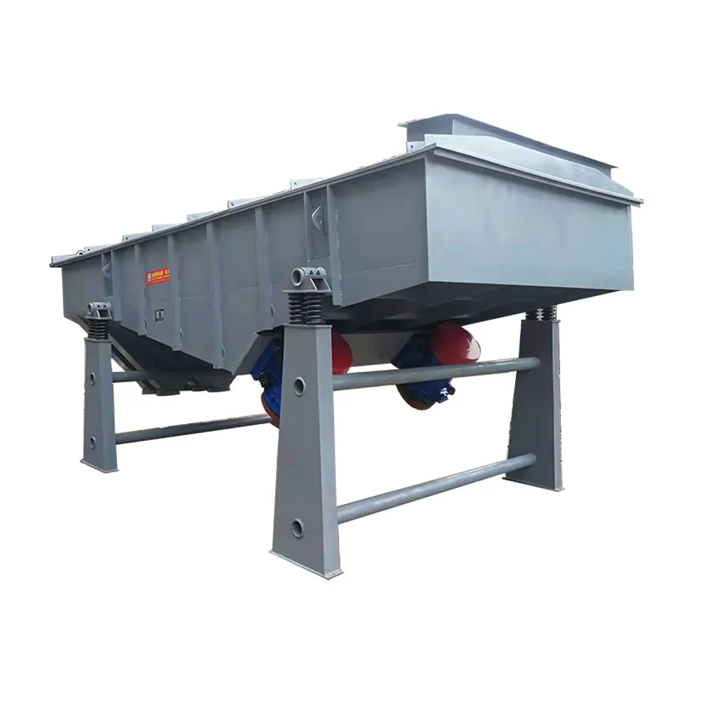 Grain linear vibrating equipment / Linear vibrating sorting sieve machine screen sieve