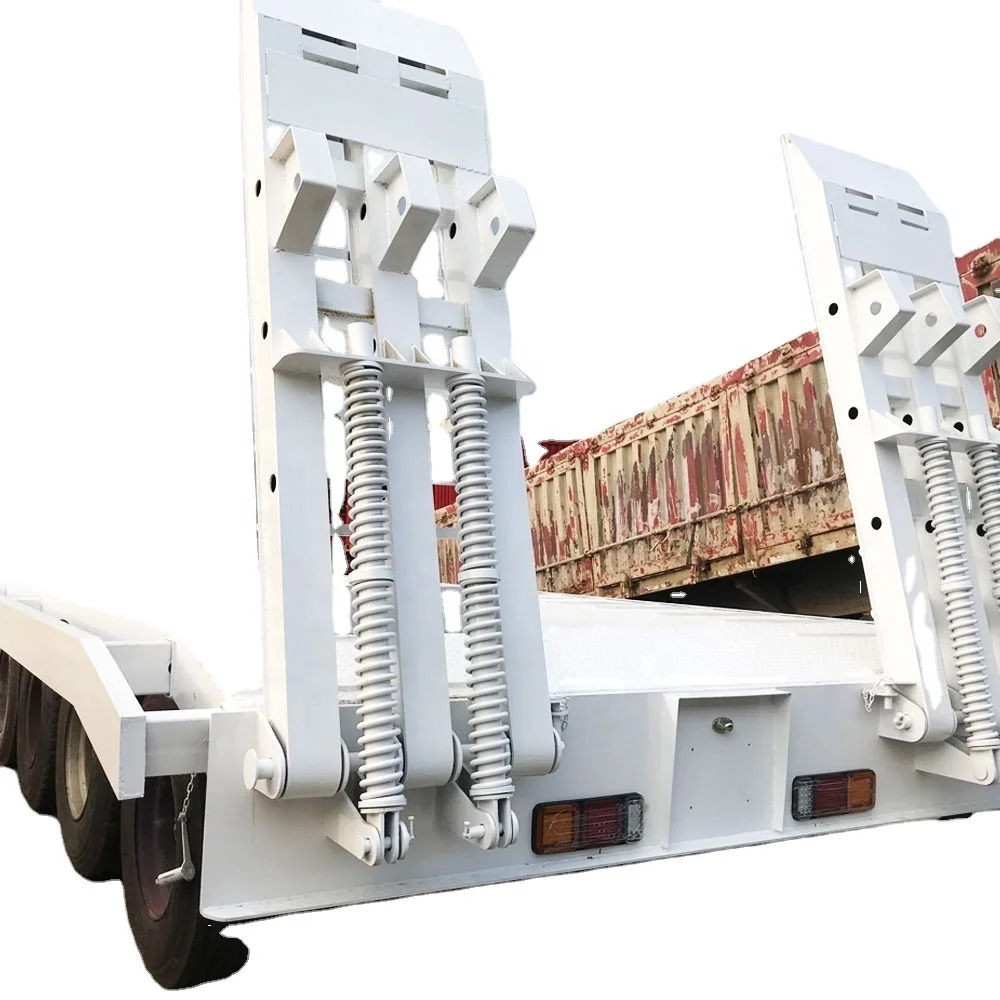 Экскаватор, транспортная 2/3, гусиновая шея, Lowboy, погрузчик, 100 тонн, полуприцеп с низкой платформой, продажа