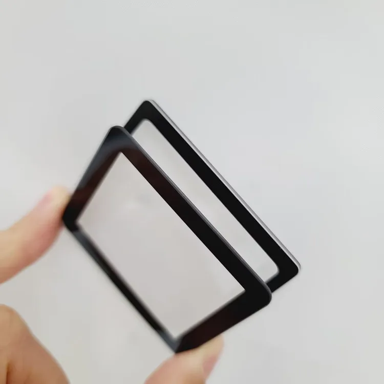 Ultra-transparent capacitive screen silk screen tempered glass AR coated for LCD screen display