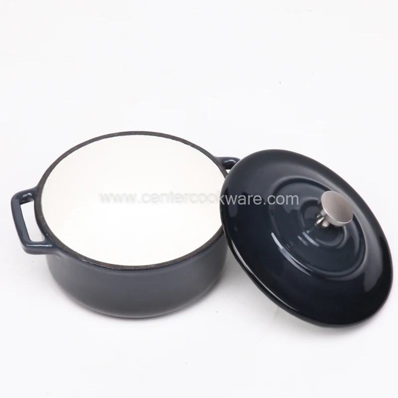 Cast Iron mini casserole dutch oven for baking use mini serving pot