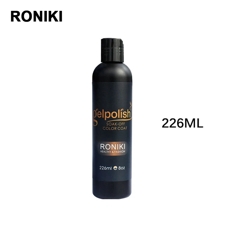 RONIKI wholesale bulk custom logo profesional normal oem non toxic private label color uv gel nail polish