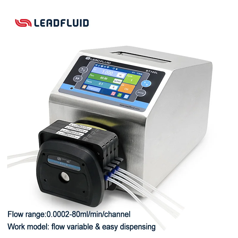 Multi Channel Peristaltic Pump With Stepper Motor Chemical Dosing Pump