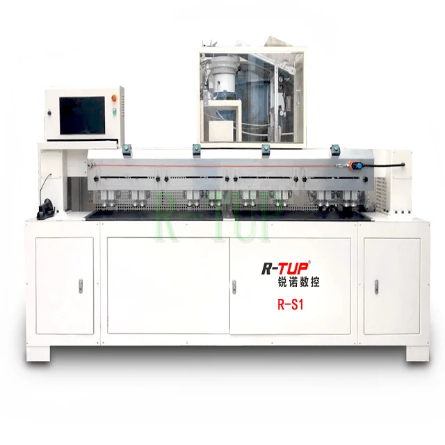 R-S1 Taiwan Delta Servo Motor Bore and Dowel cnc wood drilling machine