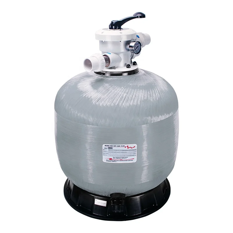 Top Mount Sand fiberglass pool sand filter,factory price sand filter system