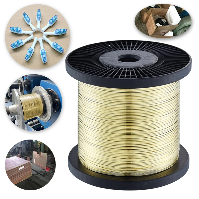 Top Sales High Quality Tinned Brass Phosphorous Bronze Copper toothbrush wire
