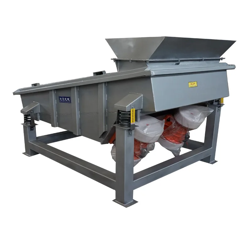 Factory Sales Customizable Grain Industry Rectangular Linear Vibrating Screen Tamiz Vibrador Linear