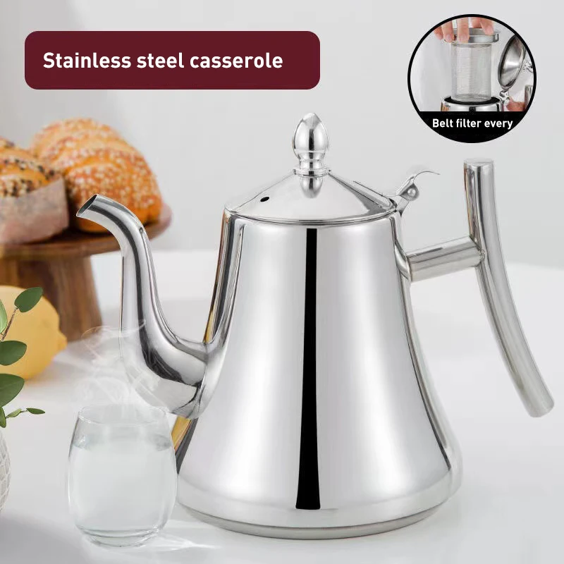 Wholesale Multipurpose Household Portable Tea Coffee Pot Stainless Steel Water Kettle