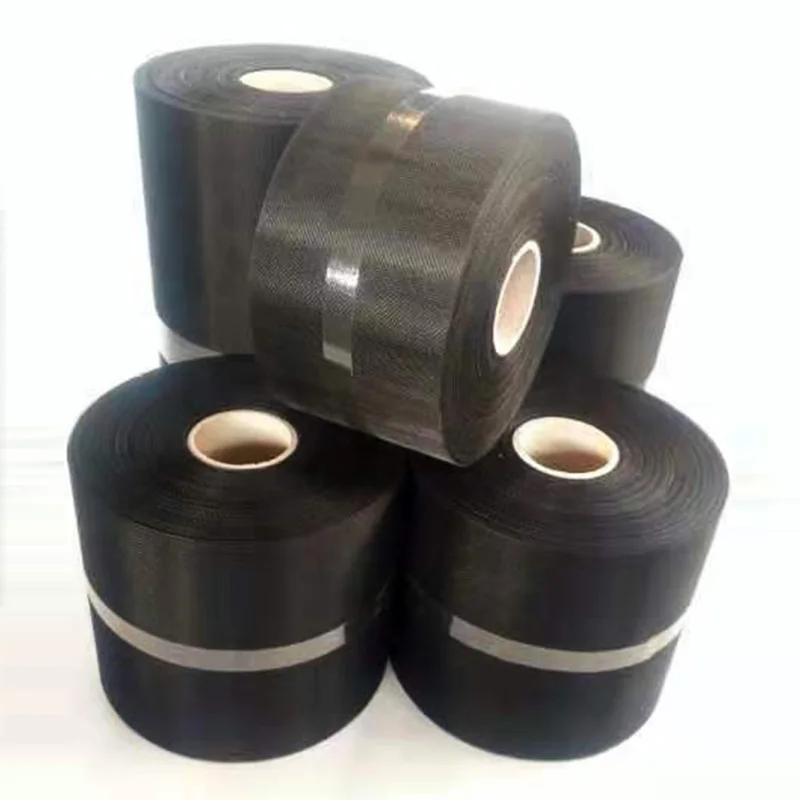 304 stainless steel wire mesh new type black epoxy coated for