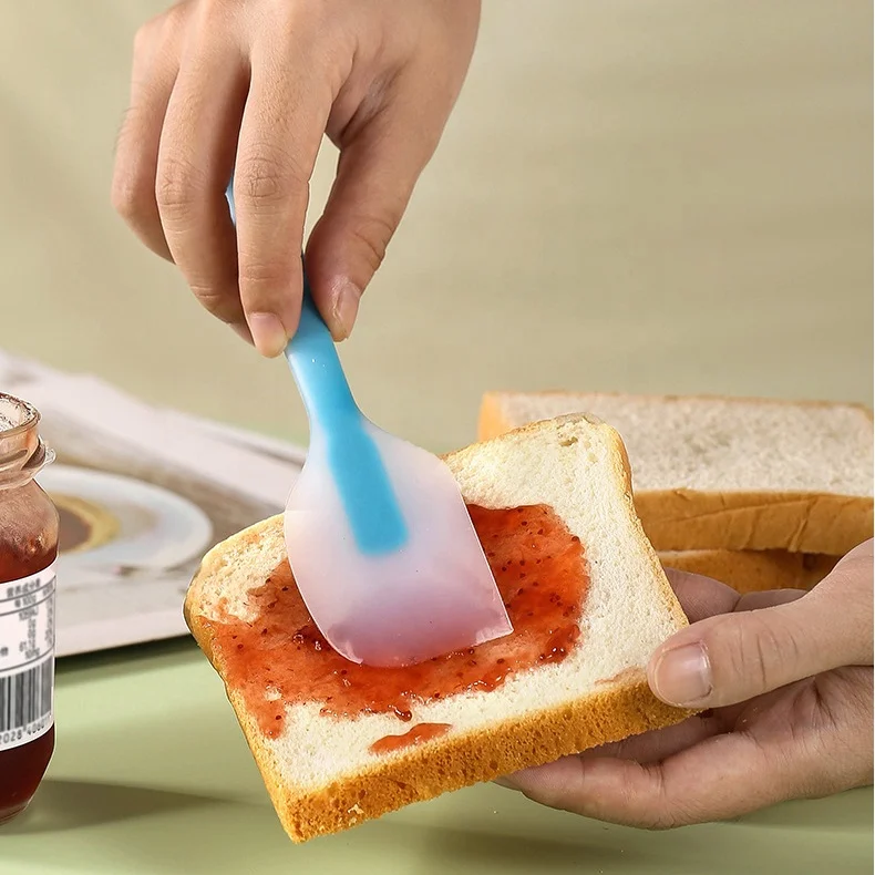 Food Grade Silicone Cake Tools BPA Free Silicone Utensil Spatula Heat Resistant Silicone Spatulas