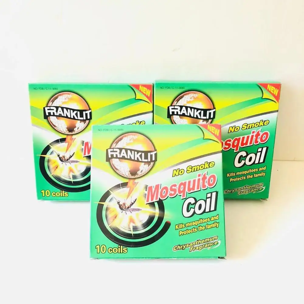 OEM 130mm  high quality cheap price strong effect smokeless black mosquito coils make in China