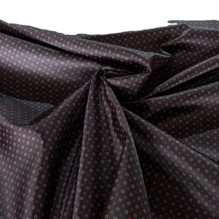 
Customized on demand clothing fabric dress flower 100% polyester dry fit fabric 