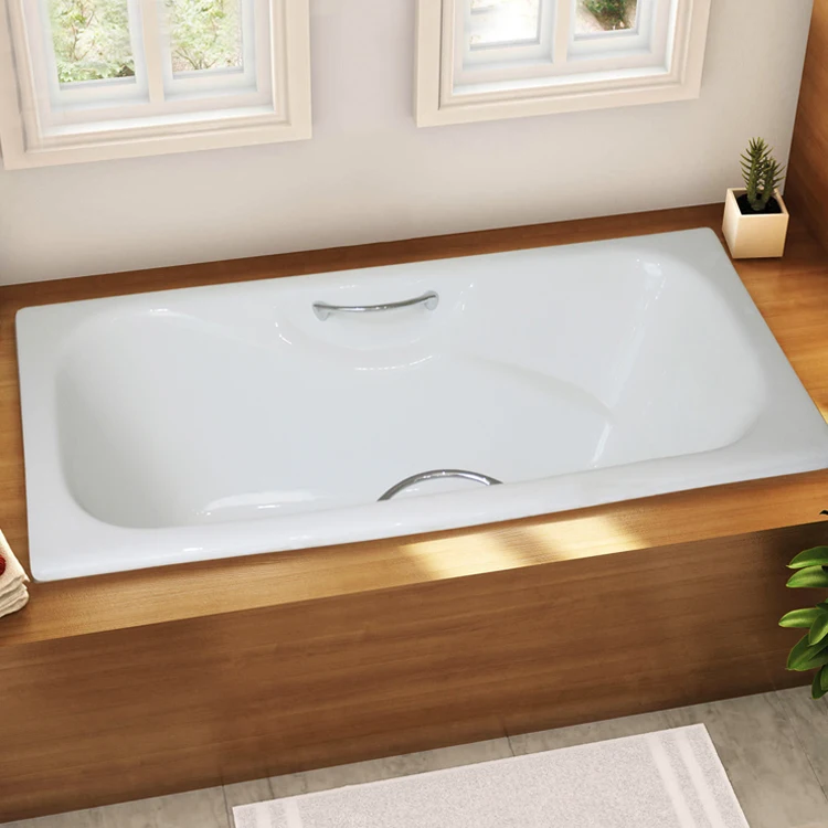 
Factory Hot Sale Built-in Cast Iron Bathtub 