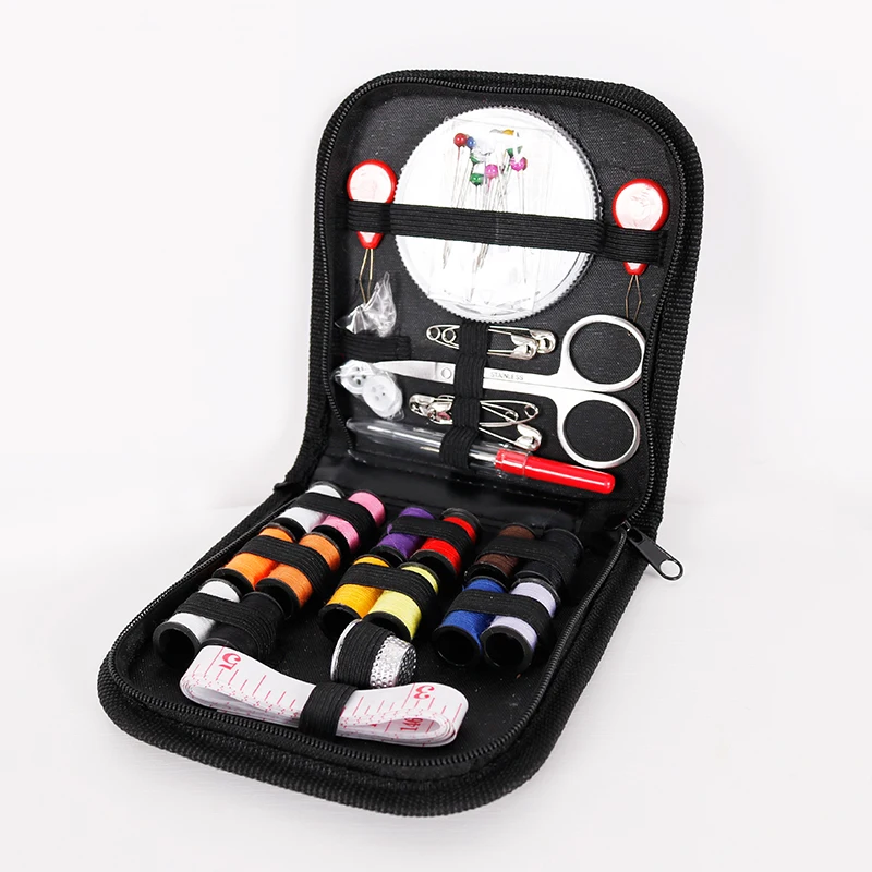 Custom leather knitting thread container basket tool holder