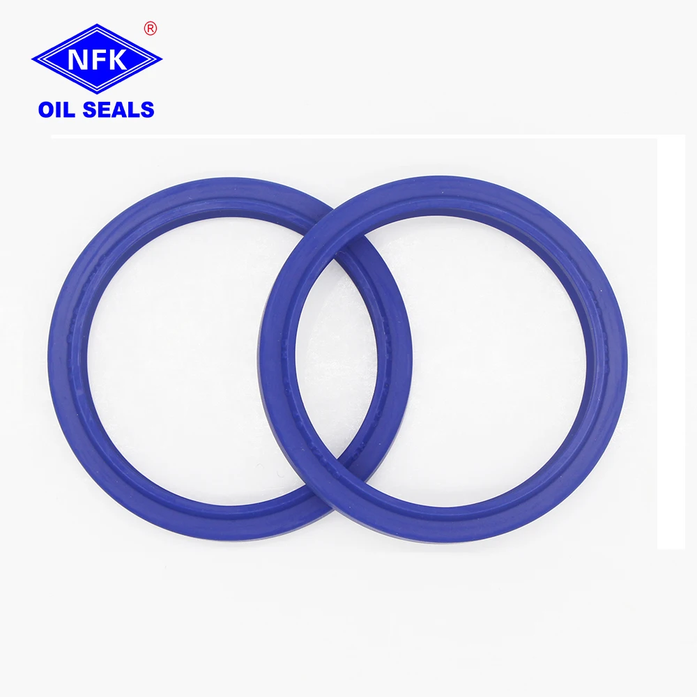 DZ DH Blue Polyurethane Excavator Hydraulic Cylinder Rubber Dust Wiper Seals