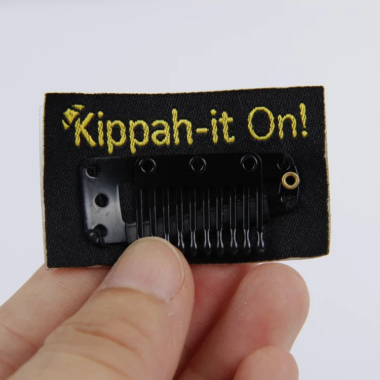 Professional Stainless Steel Wig Clips Toupee Clips Gentlemen Hat Clips With Double Tape